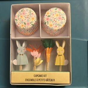 Floral Bunny Cupcake Kit